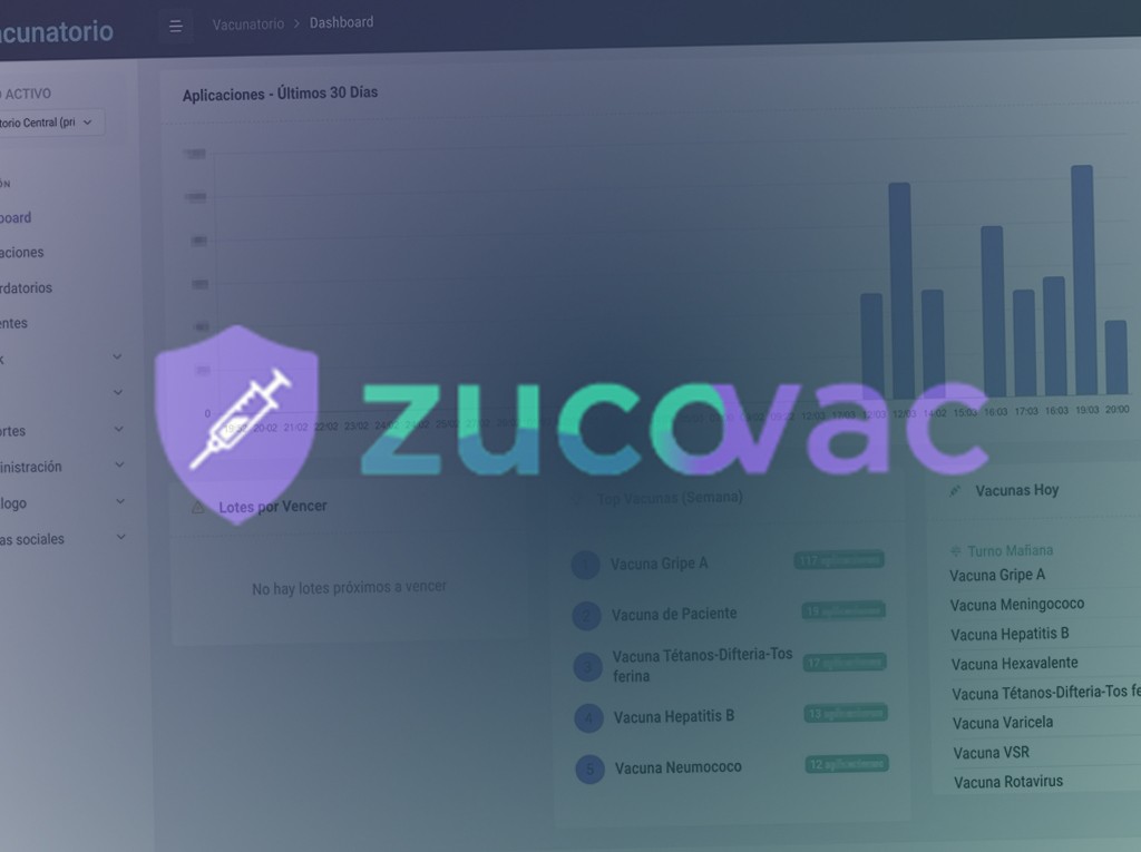 Zucovac - Sistema de Gestión de Vacunas
